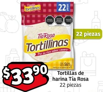 Soriana Mercado Tortillas de harina Tía Rosa 22 piezas oferta