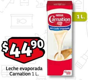 Soriana Mercado Leche evaporada Carnation 1 L. oferta
