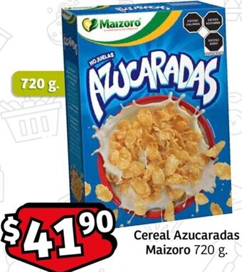 Soriana Mercado Cereal Azucaradas Maizoro 720 g. oferta