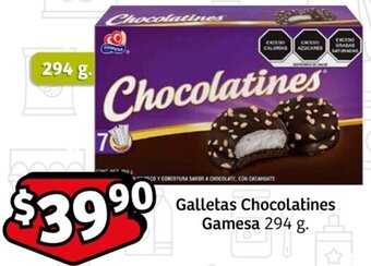 Galletas Chocolatines Gamesa 294 g.