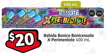 Soriana Mercado Bebida Bonice Bonicessote X-Perimentote 400 ml. oferta
