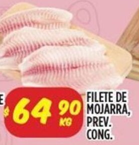 FILETE DE MOJARRA, PREV. CONG.