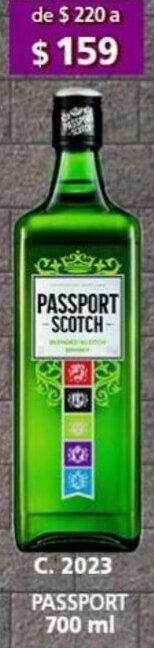 Bodegas Alianza PASSPORT 700 ml oferta