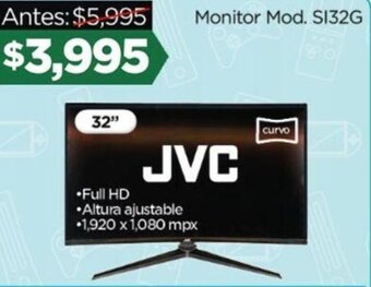 Chedraui JVC Monitor Mod. SI32G oferta