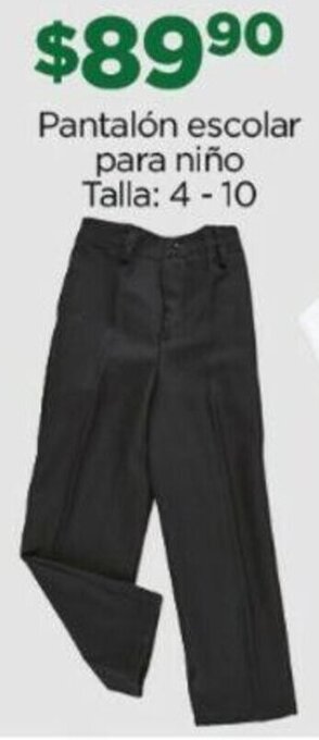 Chedraui Pantalón escolar para niño Talla: 4-10 oferta