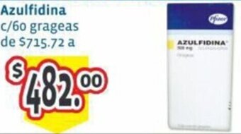 Azulfidina c/60 grageas