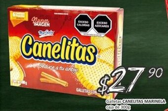 Galletas CANELITAS MARINELA caja de 300g