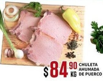 Super Gutiérrez CHULETA AHUMADA DE PUERCO oferta