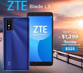 Telcel ZTE Blade L9 SMARTPHONES oferta