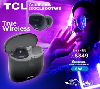 TCL Audifonos ISOCL500TWS True Wireless