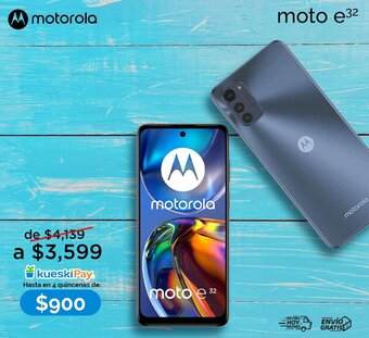 Telcel Mmotorola moto e 32 oferta