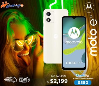 Telcel moto e 13 oferta