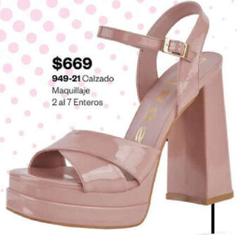 Cklass 949-21 Calzado Maquillaje 2 al 7 Enteros oferta