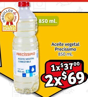 Soriana Express Aceite vegetal Precíssimo 2x850 ml. oferta