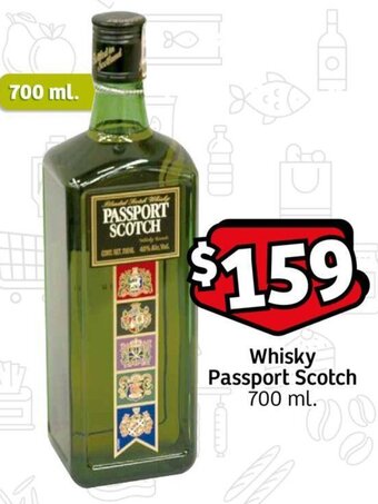 Whisky Passport Scotch 700 ml.