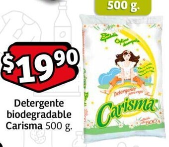 Soriana Express Detergente biodegradable Carisma 500 g. oferta