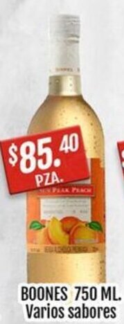 SuBodega BOONES 750 ML. Varios sabores oferta
