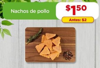 Bodega Aurrerá Nachos de pollo oferta