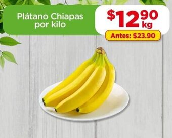 Plátano Chiapas por kilo