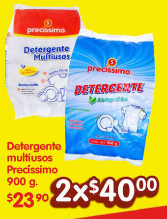 Soriana Híper Detergente multiusos Precíssimo 900 g. oferta