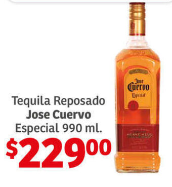 Tequila Reposado Jose Cuervo Especial 990 ml.
