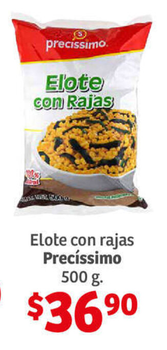 Soriana Híper Elote con rajas Precíssimo 500 g. oferta
