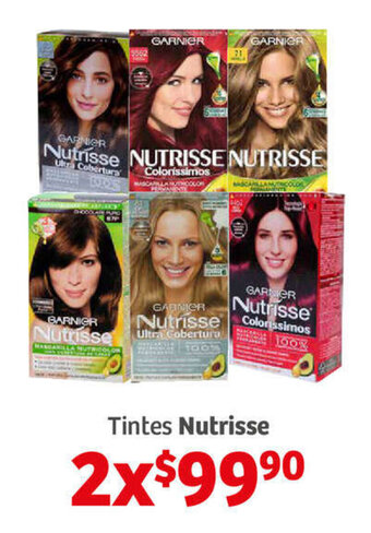 Soriana Híper Tintes Nutrisse 2 x oferta