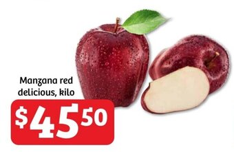 Soriana Híper Manzana red delicious, kilo oferta