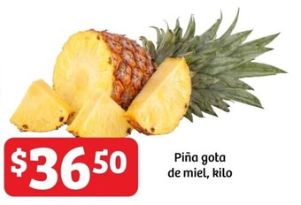 Soriana Híper Piña gota de miel, kilo oferta