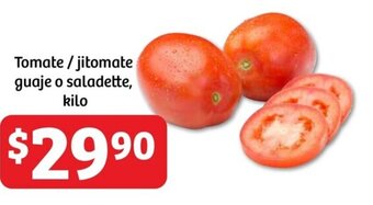 Soriana Híper Tomate / jitomate guaje o saladette, kilo oferta