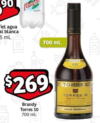 Brandy Torres 10 700 ml.