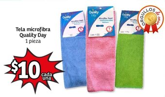 Soriana Mercado Tela microfibra Quality Day 1 pieza oferta