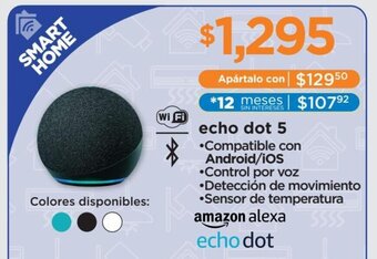 Chedraui echo dot 5 oferta