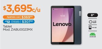 Chedraui Tablet Mod. ZABU0023MX oferta