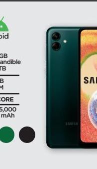Celular abierta samsung a04 64gb blanco