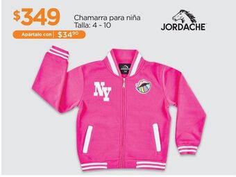 Chedraui Chamarra para niña talla: 4 - 10 oferta