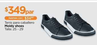 Tenis para caballero moldy shoes talla: 25 - 29