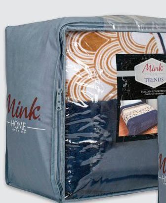 Chedraui Cobertor estampado mink matrimonial oferta