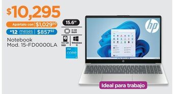 Chedraui Notebook hp oferta