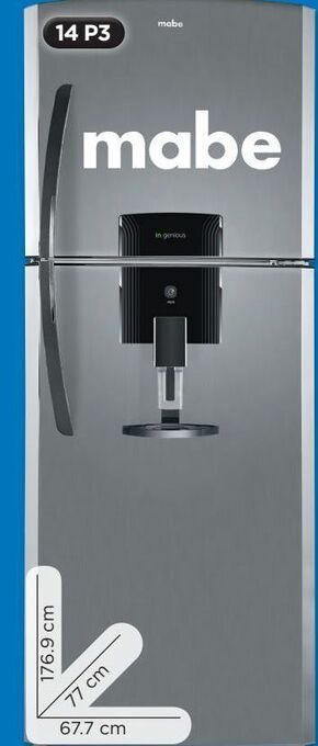Chedraui Refrigerador mabe oferta