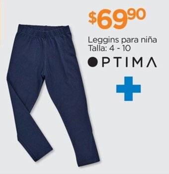Chedraui OPTIMA Leggins para niña Talla: 4 - 10 oferta