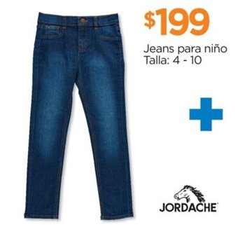 JORDACHE Jeans para niño Talla: 4 - 10