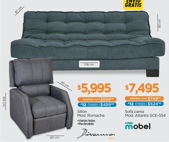Chedraui mobel Sillón Mod. Romache oferta