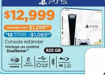 Consola playstation 5 estándar