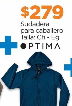 Chedraui Sudadera para caballero optima oferta