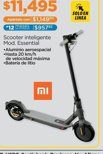 Scooter inteligente essential