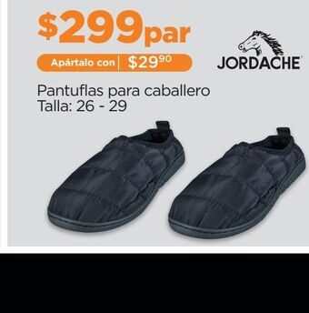 Chedraui Pantuflas para caballero jordache oferta
