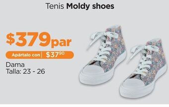 Chedraui Tenis moldy shoes oferta