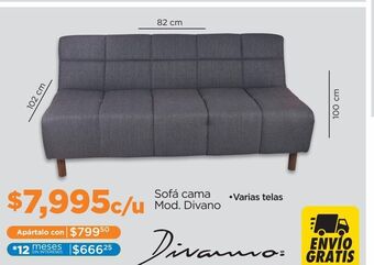 Chedraui Sofá cama divano oferta