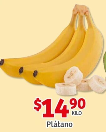 Soriana Mercado Plátano kilo oferta